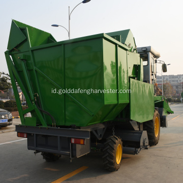 peralatan pertanian self-propelled corn harvester